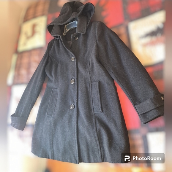 St. John's Bay Jackets & Blazers - Heavyweight Peacoat